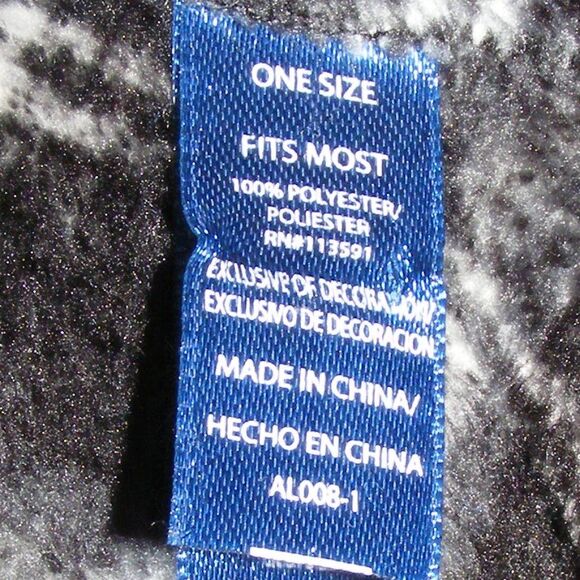 HOTEL SPA Robe, OS, Fleece, Plaid, Wrap style/Belt, Long sleeve, Pockets - Picture 7 of 8